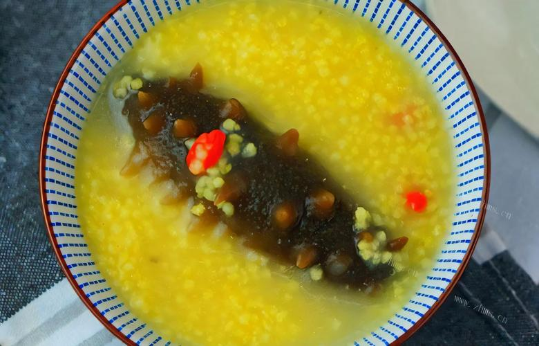 海参莲藕小米粥(海参莲子小米粥的做法)