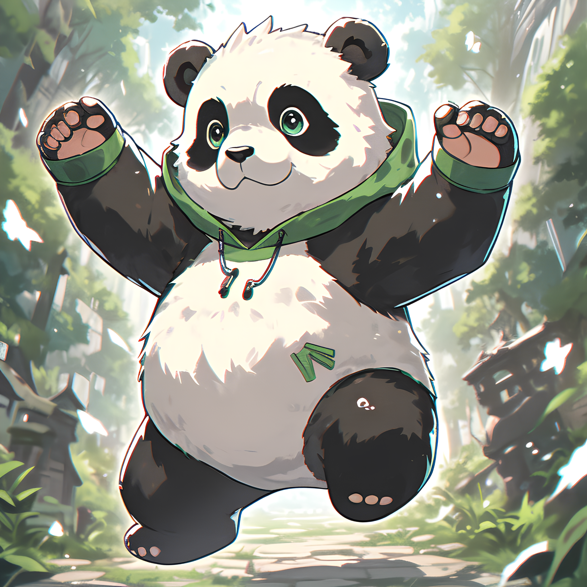 熊猫漫画(机械熊猫漫画)