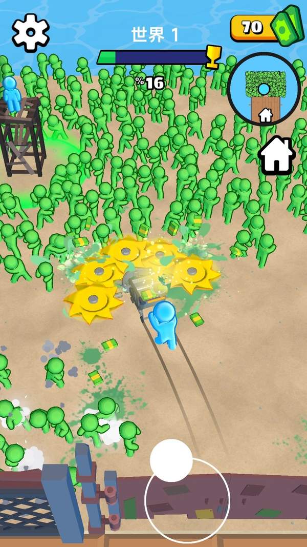 僵尸大逃亡版本2.7(僵尸逃亡大作战,无限金币,钻石破解版)