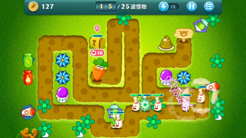 保卫萝卜1破解版内购(保卫萝卜1破解版内购内置菜单)