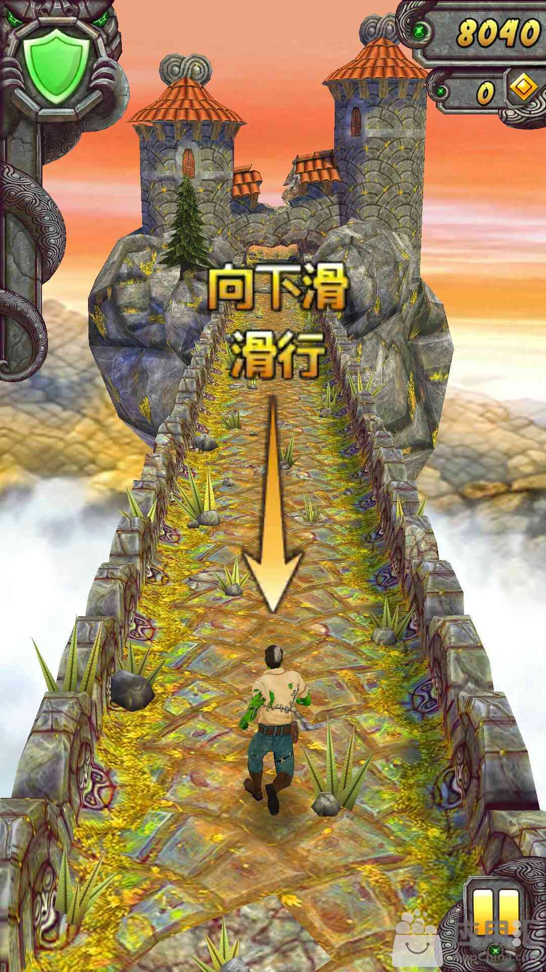 神庙逃亡的图片(神庙逃亡逃出去后的图片)