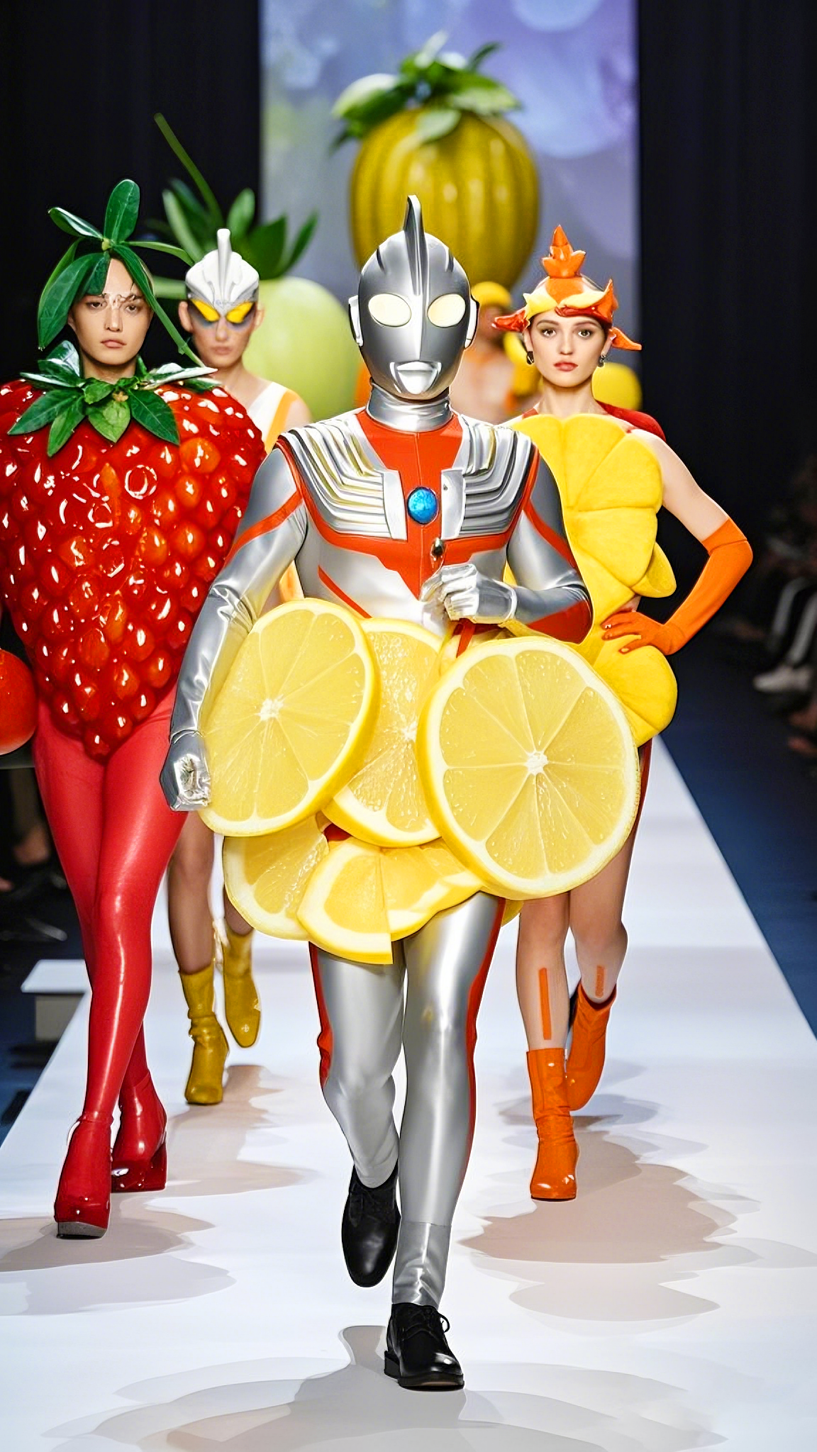 奥特曼疯狂吃水果(奥特曼吃糖果视频大全)