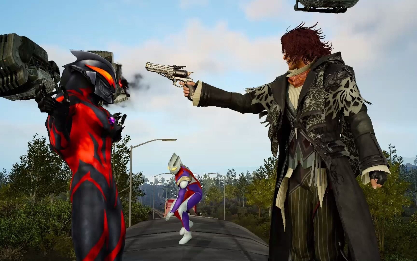 迪迦奥特曼黑暗大战(黑暗迪迦打迪迦奥特曼)