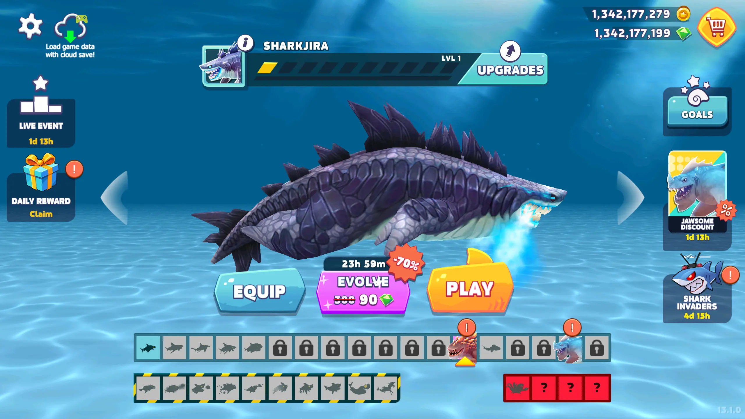 饥饿鲨7破解版版(饥饿鲨破解版 720p 下载)