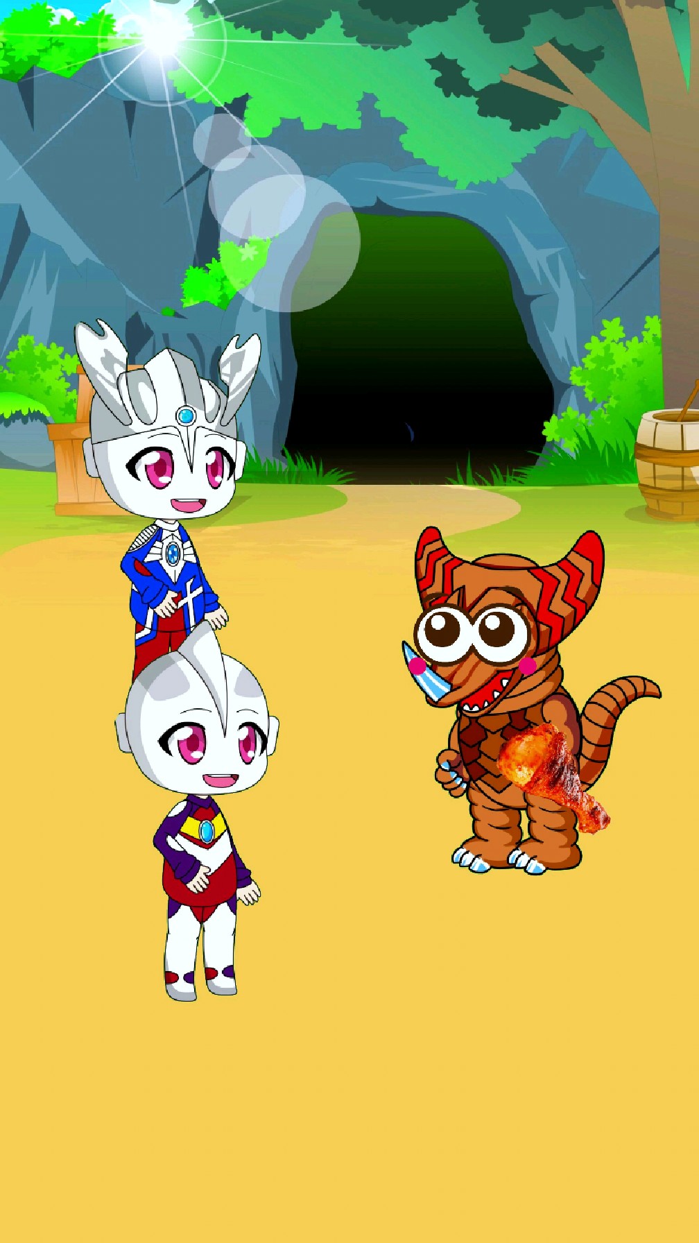 小奥特曼打怪兽野怪(小奥特曼打怪兽野怪图片)