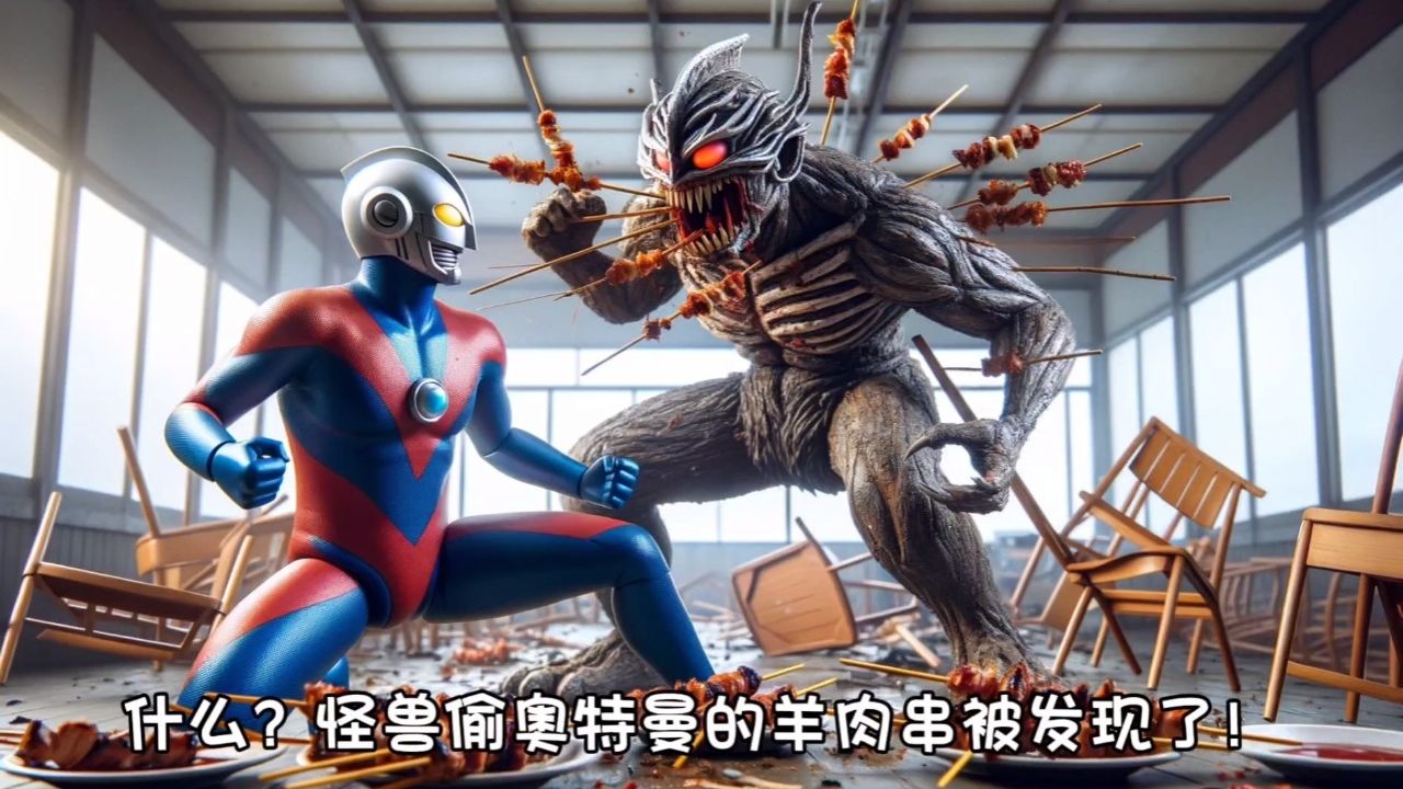 怪兽打奥特曼(怪兽打奥特曼图片)