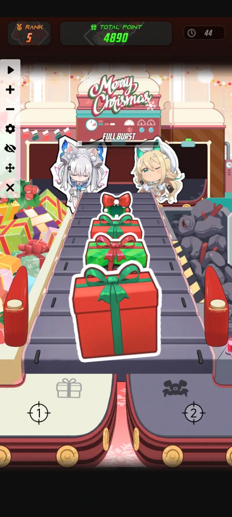 华莱士圣诞小游戏攻略()