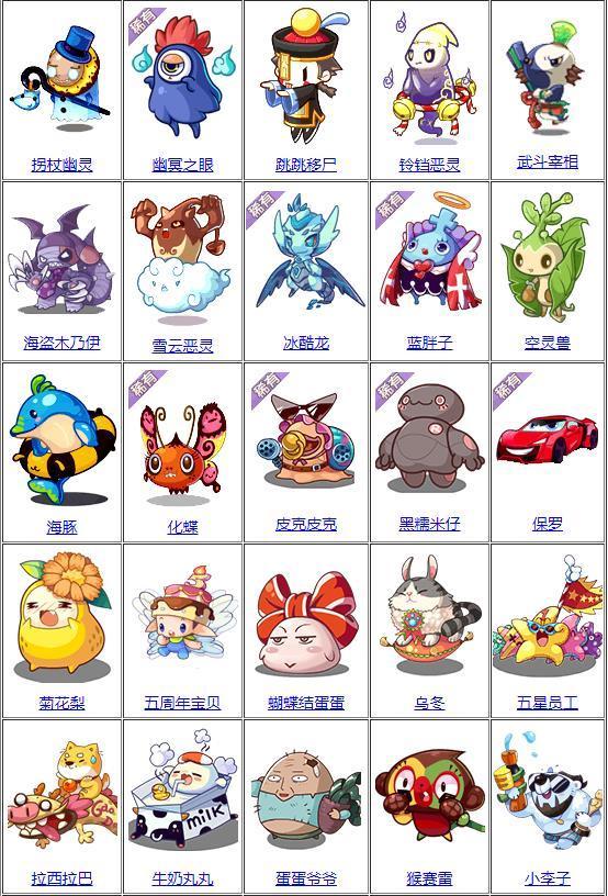 洛克王国的小灵灵(洛克王国小灵灵在哪抓 流光镜)