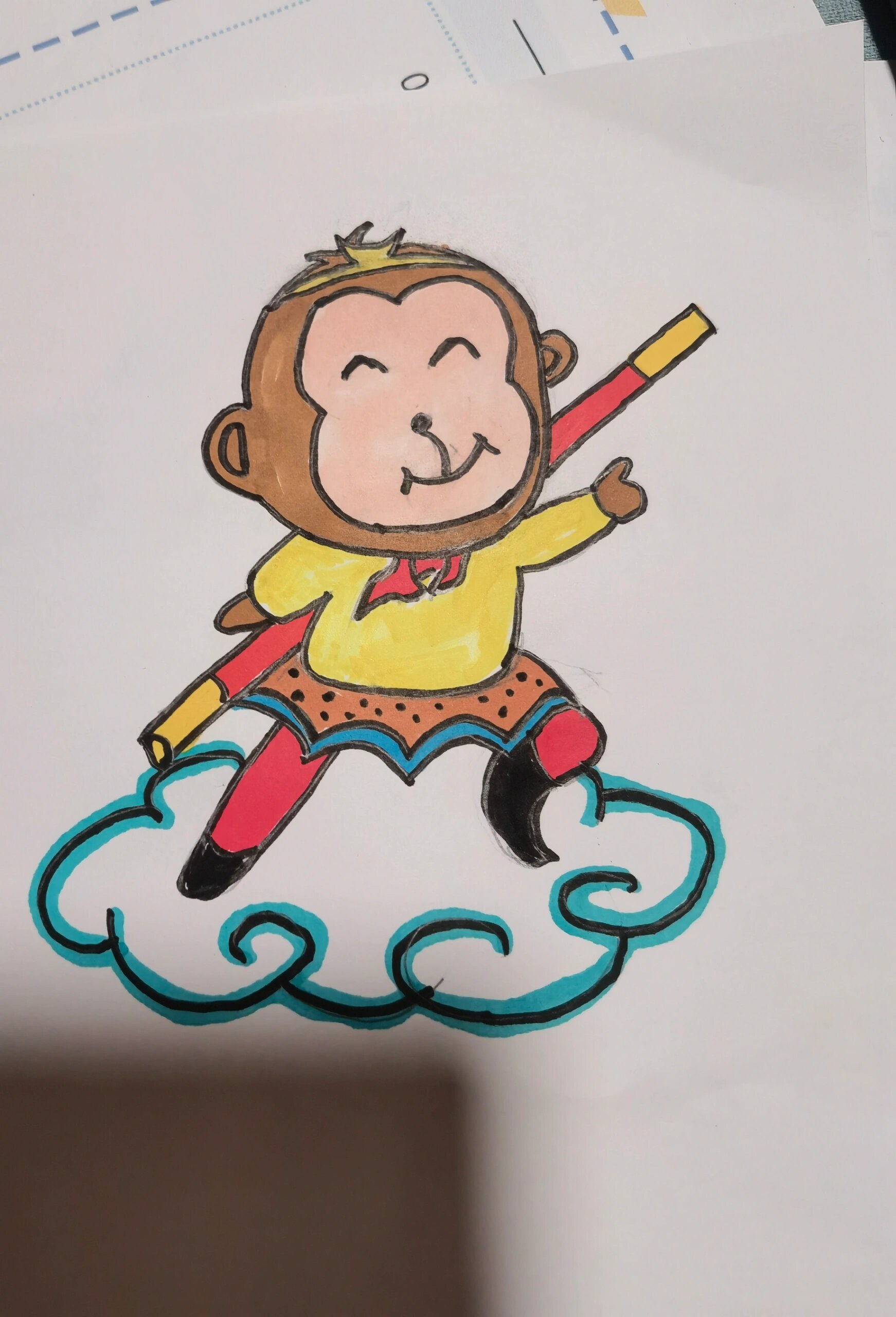 蜡笔画西游记(蜡笔画西游记图片)