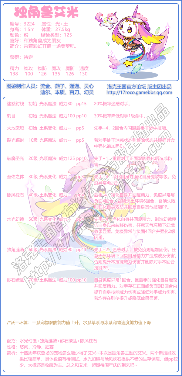 洛克王国艾米怎么画(洛克王国艾米怎么画可爱)