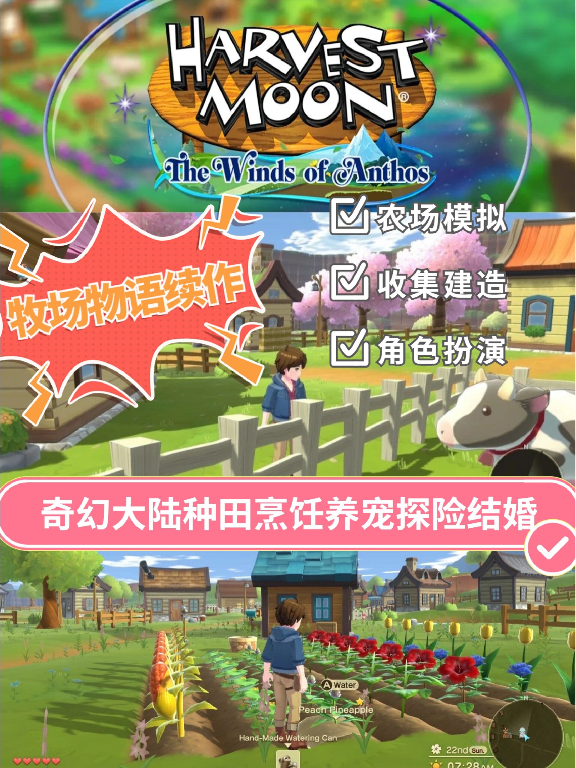 梦幻牧场的游戏(梦幻牧场的游戏怎么玩)