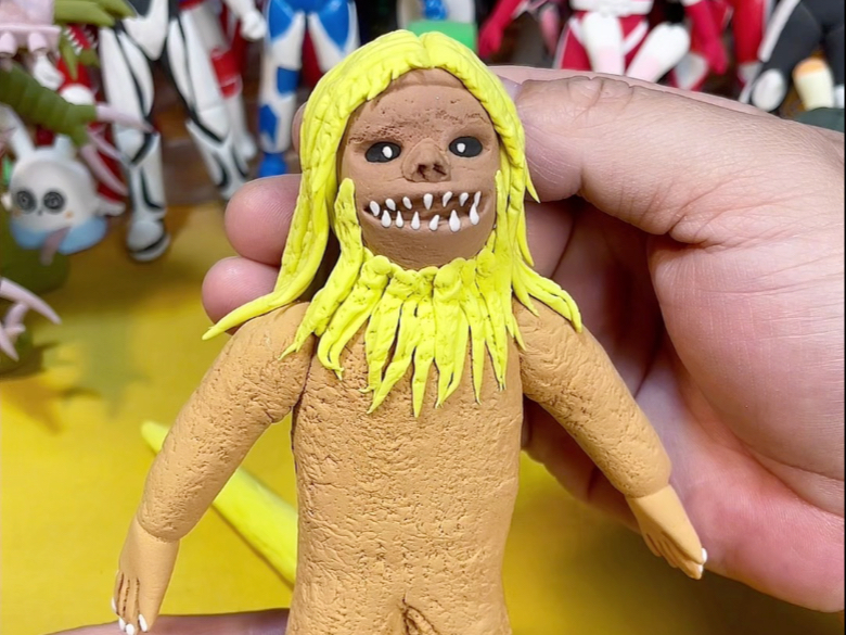 彩泥奥特曼怪兽(彩泥怎么捏奥特曼怪兽)