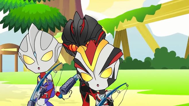 钓鱼钓奥特曼原版(我自己要看奥特曼钓鱼)