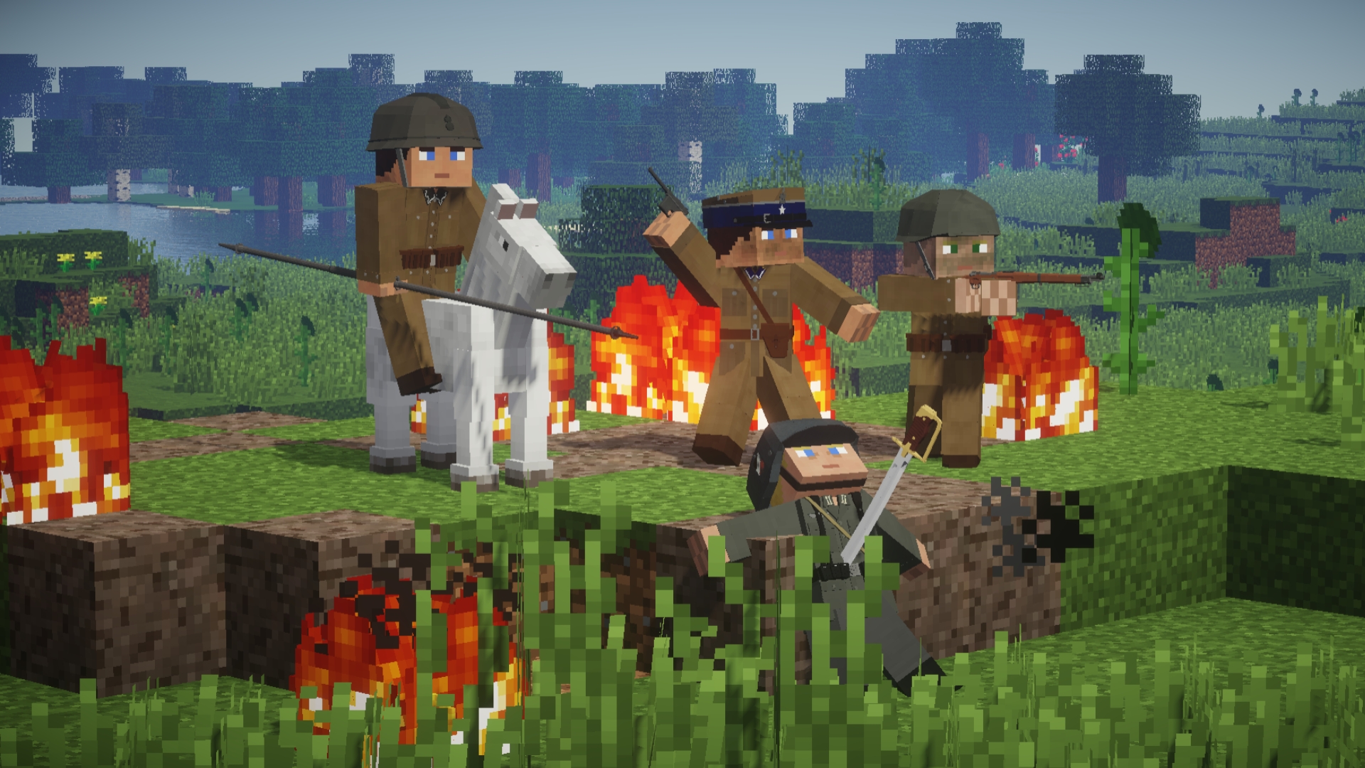 我的世界枪战版本下载(我的世界枪战版吃鸡版下载)