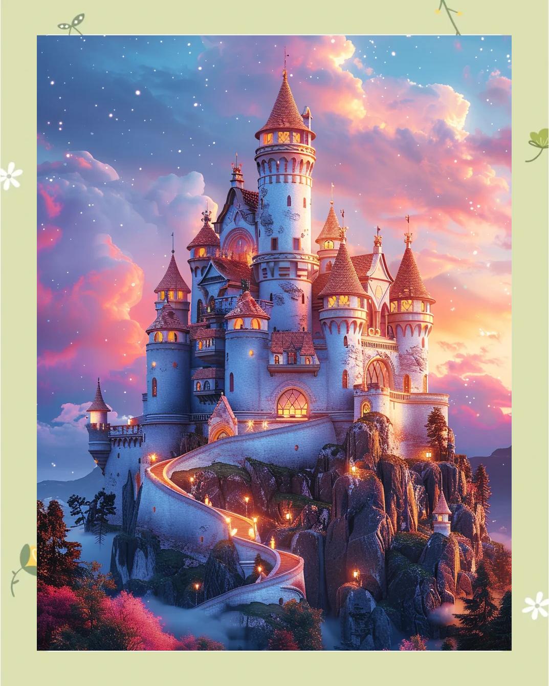 梦幻的城堡怎么(梦幻的城堡怎么画简单又漂亮)