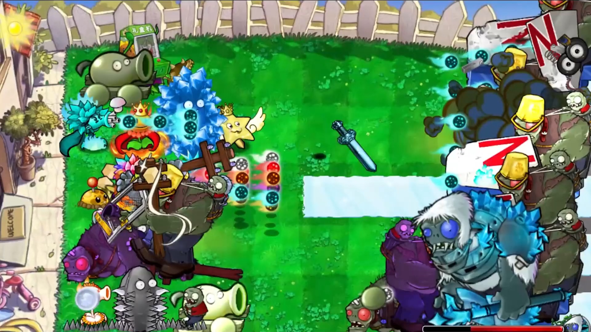 奥特曼植物大僵尸对战(奥特曼打怪兽植物大战僵尸植物大战僵尸奥特曼)