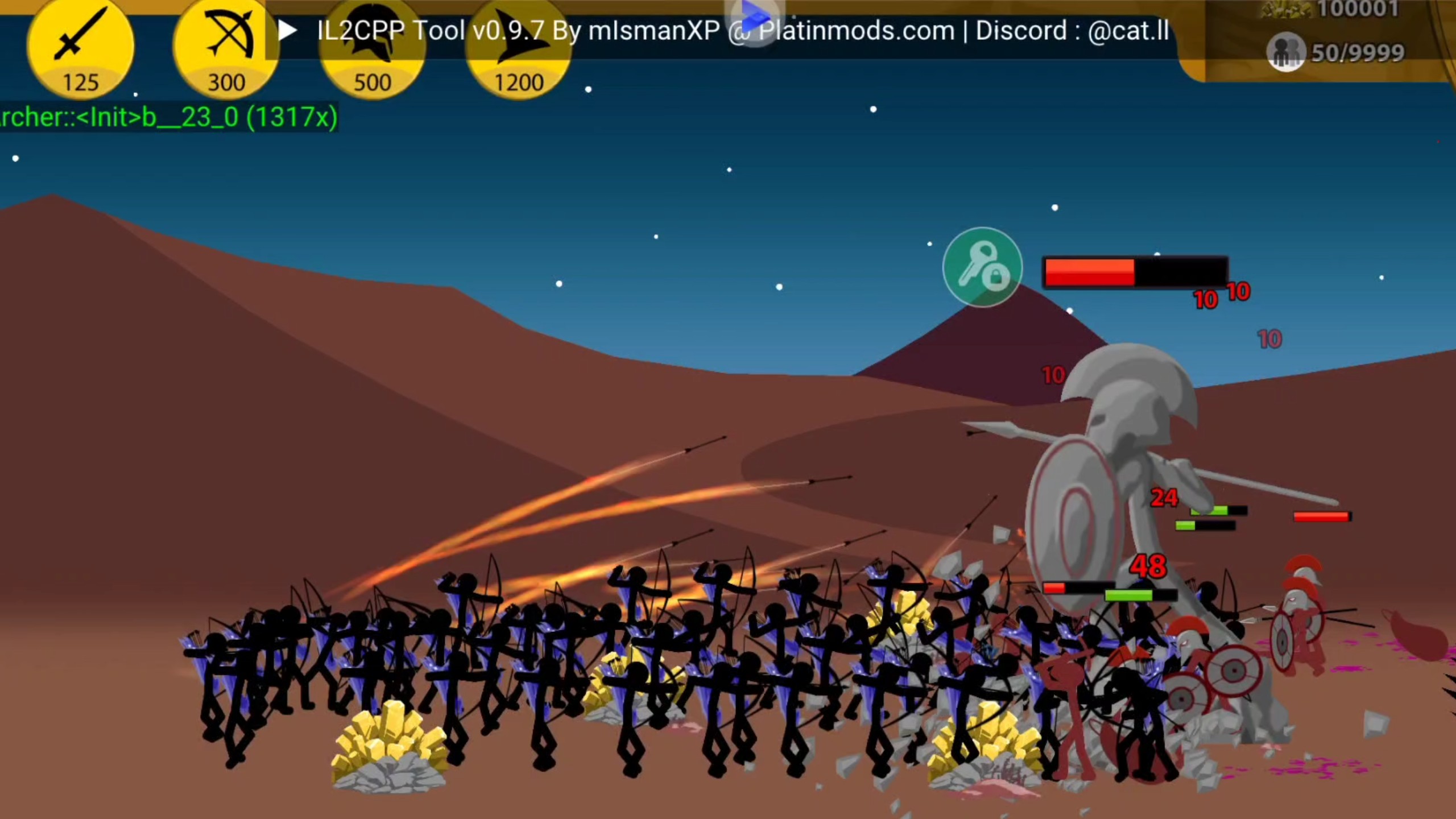 火柴人射箭破解版游戏(火柴人射箭破解版无限金币)