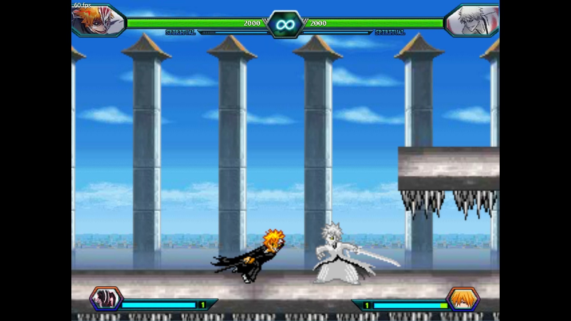 死神vs火影改版试玩小游戏(死神vs火影改版多人物v110 安卓版)
